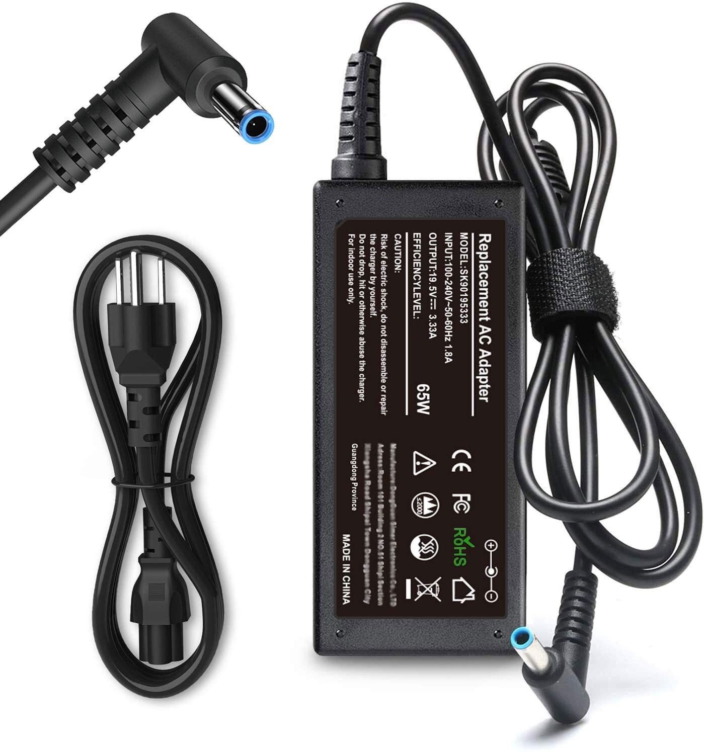 65W AC Adapter Charger For HP ProBook 450 430 440 446 455 470 G3 G5 G4 G6 G7