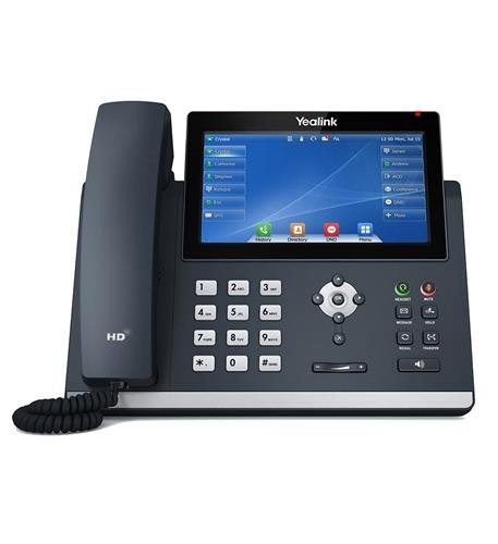 Yealink SIP-T48U IP Phone - Corded - Corded - Wall Mountable - Classic Gray
