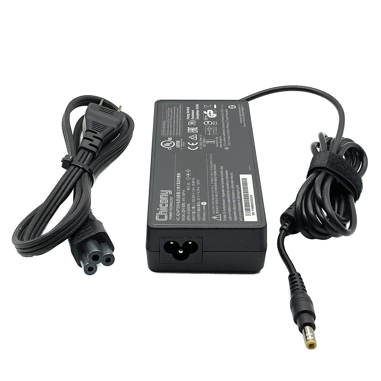 Genuine Chicony A16-135P1A AC Adapter A135A009L 20V 6.75A
