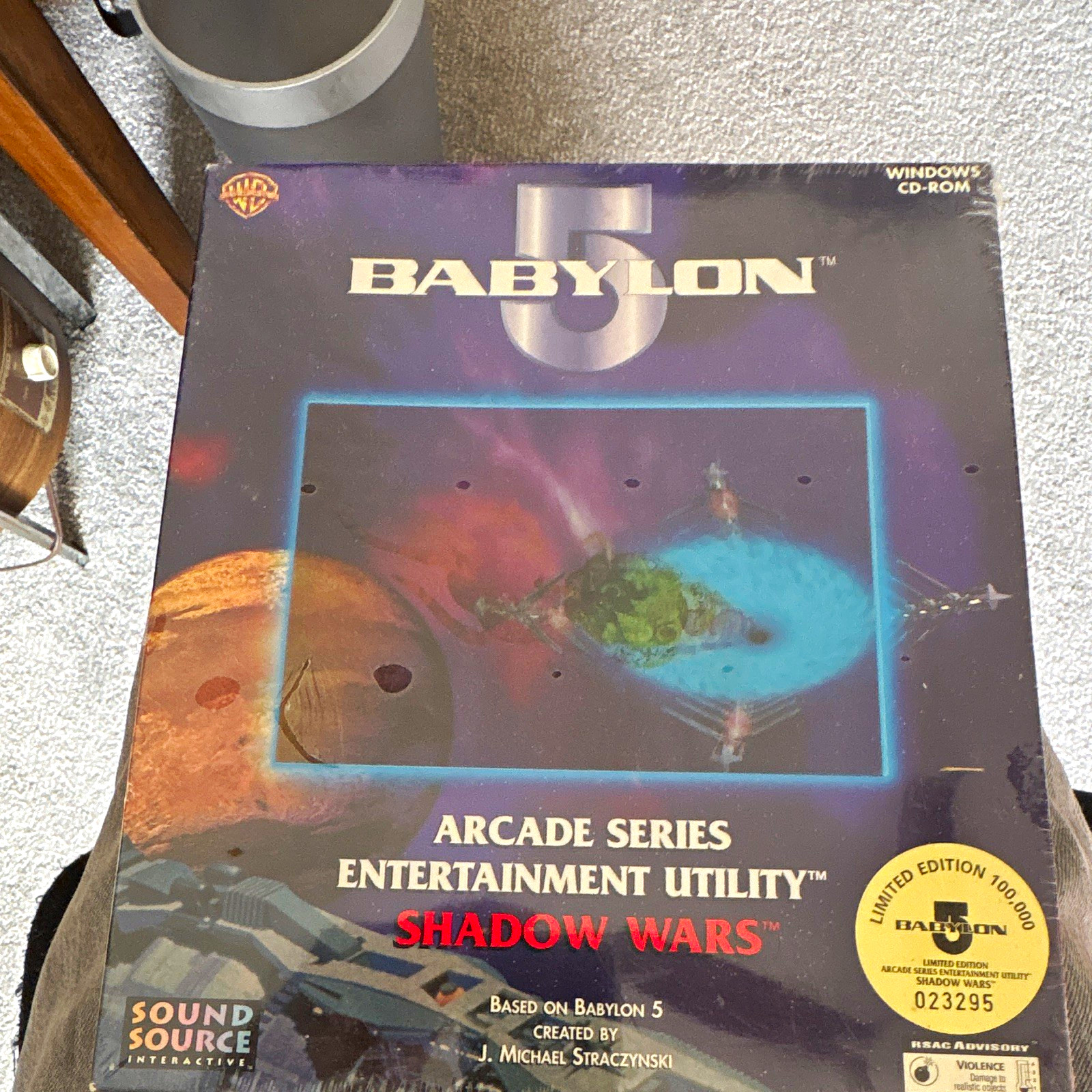 Sound Source Interactive Babylon 5 Shadow Wars Windows CD-ROM