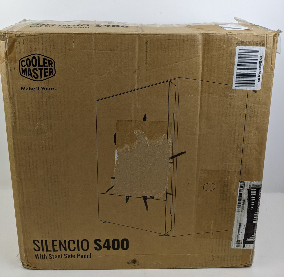 Cooler Master Silencio S400 Midi Tower Black New