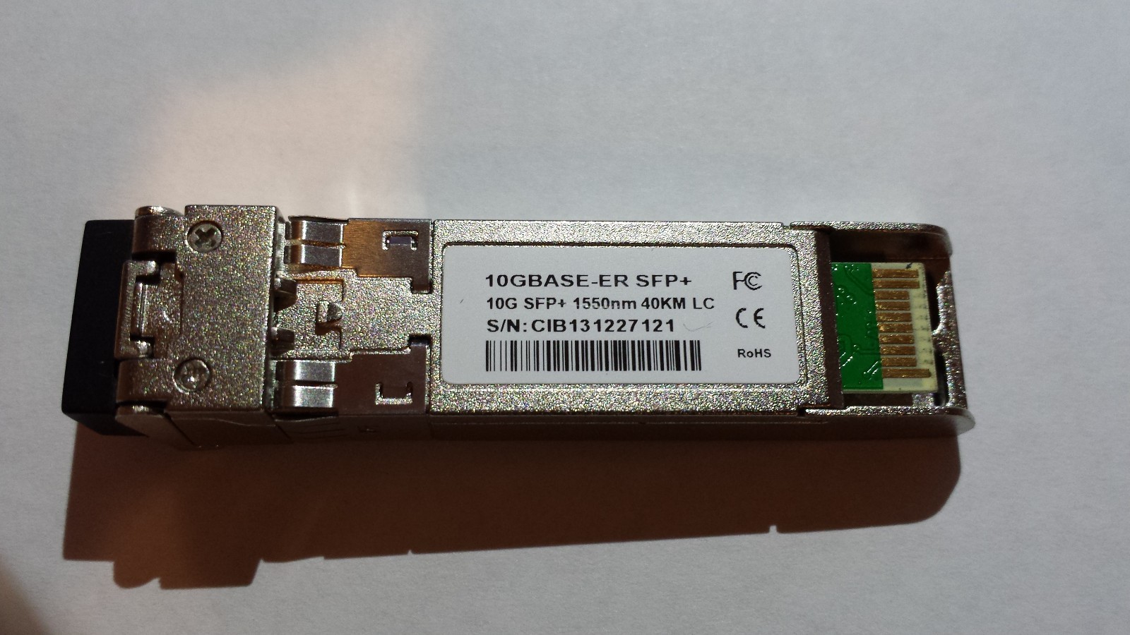 New SFP-10G-ER Cisco Compatible 10GBASE-ER SFP+ Module 3 Yr Warranty 1550nm 40km