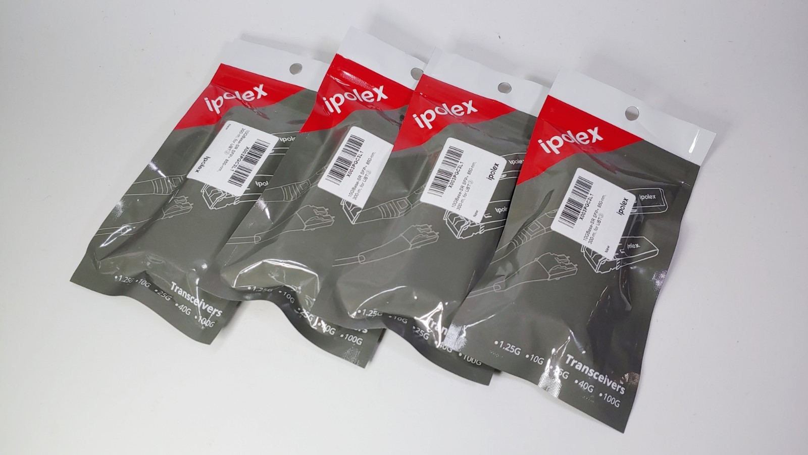 FOUR ipolex 10GBase-SR SFP+ 850-nm, 300-m for UBT • Transceiver • Brand New
