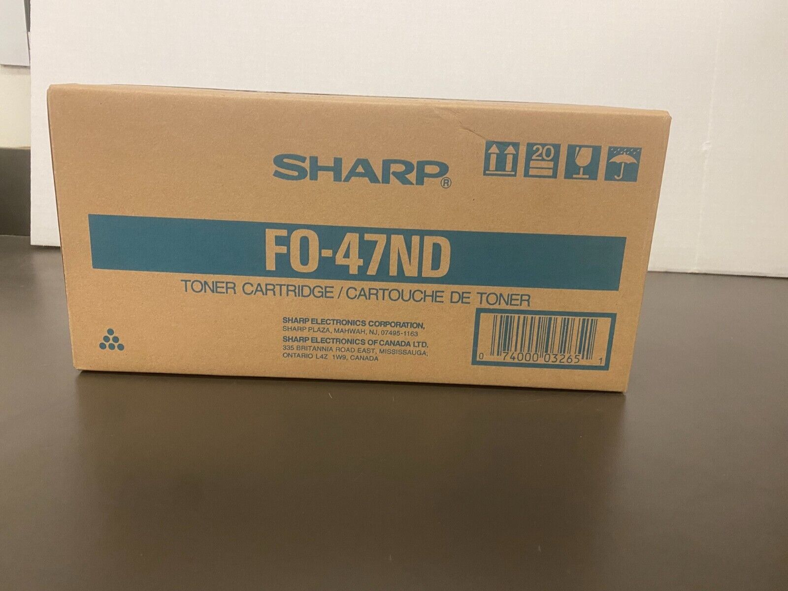 SHARP FO-47ND Black Toner Cartridge For Sharp FO-4650, 4700, 4970 NEW 31414AM