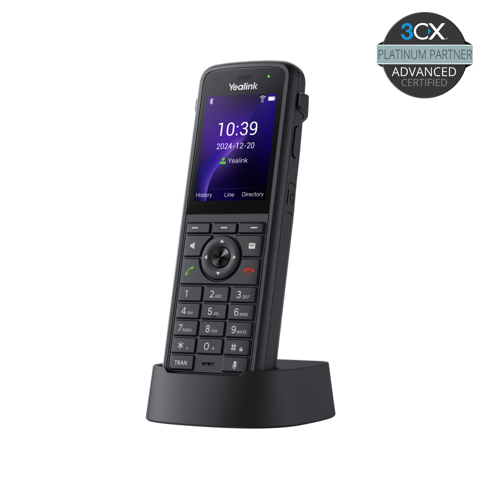 Yealink AX86R Rugged, Durable WiFi IP Phone Handset VoIP - 3CX Router Phone SBC