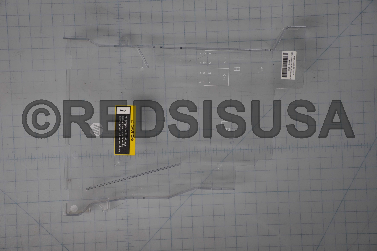 HPE HP DL320E G8 Baffle 686661-001