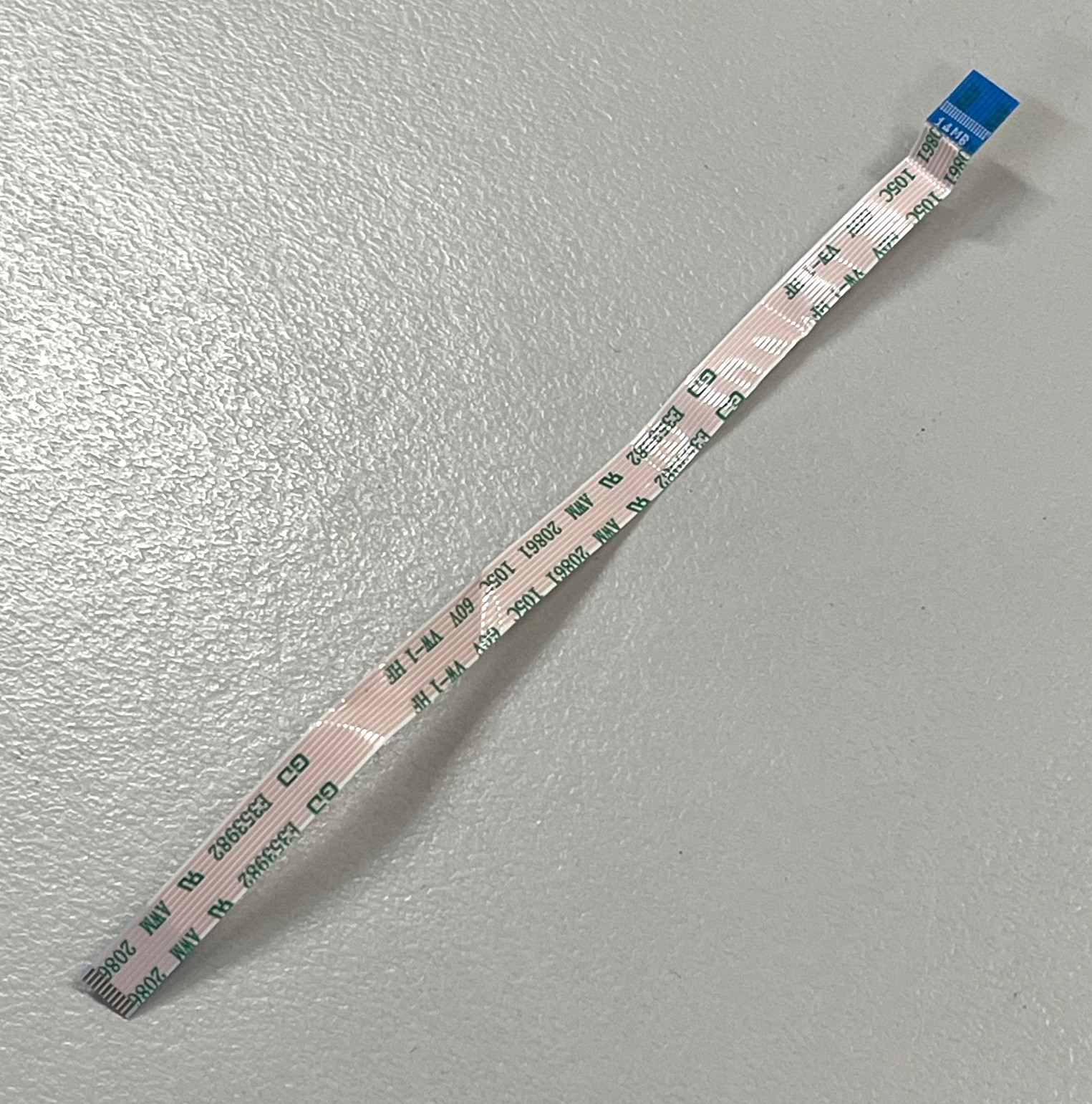 Genuine AWM 20861 E353982 22 cm 60V 10 Pin 220mm x 5.5mm Flexible Ribbon Cable