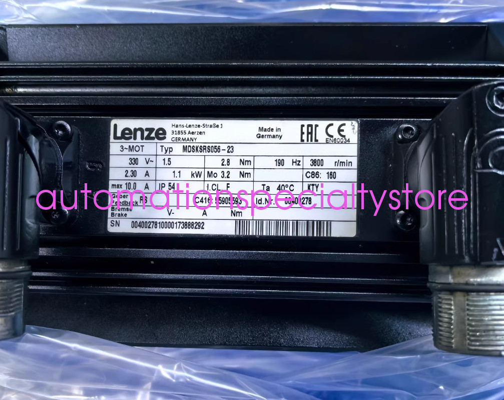 1PCS NEW Lenze  MDSKSRS056-23 Servo motor shipping  Via DHL or Fedex