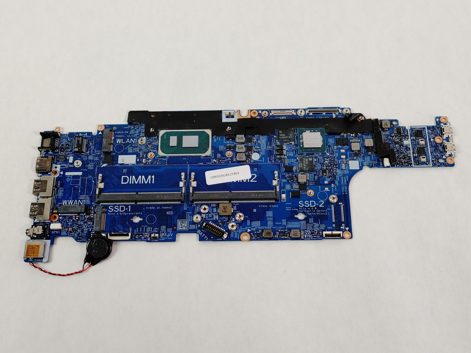 Lot of 2 Dell Precision 3560 Core i7-1165G7 2.80 GHz DDR4 Motherboard 04N73
