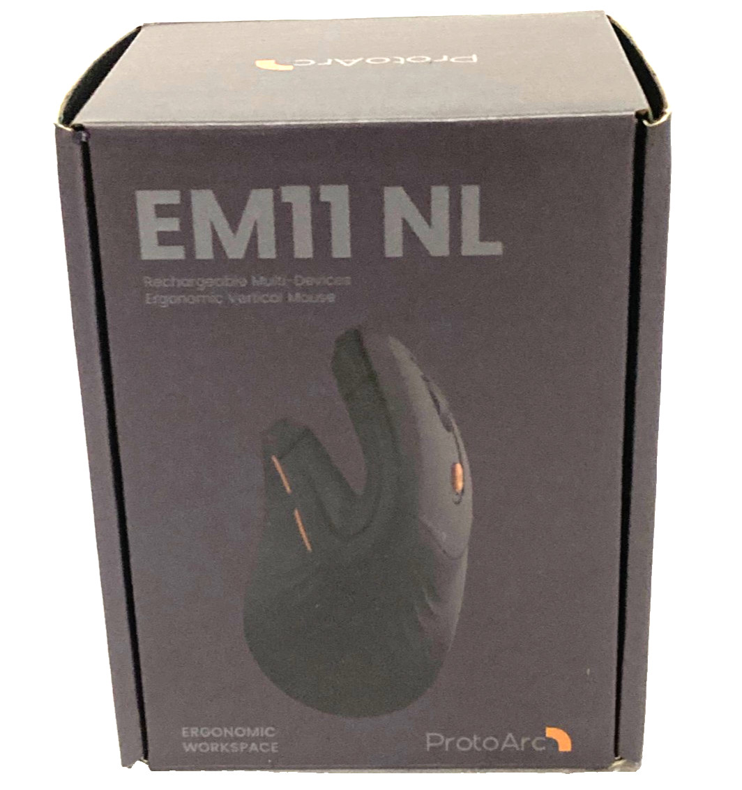 ProtoArc Ergonomic Vertical Mouse, EM11 NL Bluetooth Mouse Wireless, Ergo Mouse