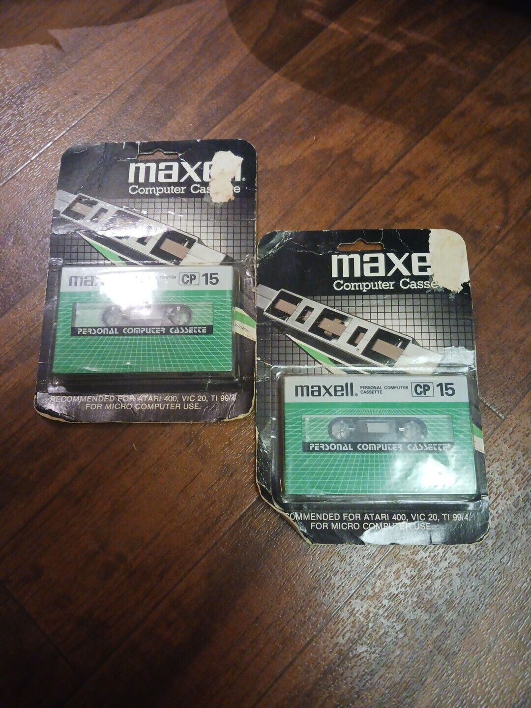 2 personal computer cassette by Maxwell cp 15, Cp 10, Atari 400 Micro Computer  