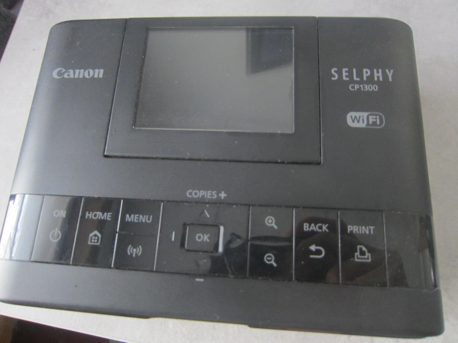 Canon SELPHY CP1300 Wireless WiFi Compact Photo Printer - WORKING TESTED
