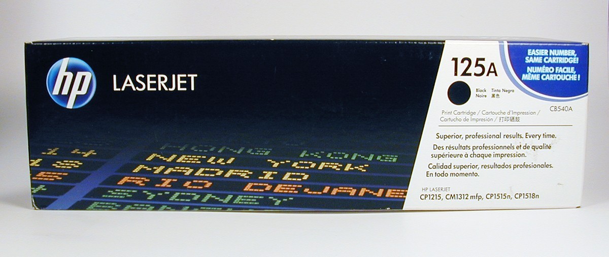 HP Toner LaserJet Cartridge 125A / CB540A Black