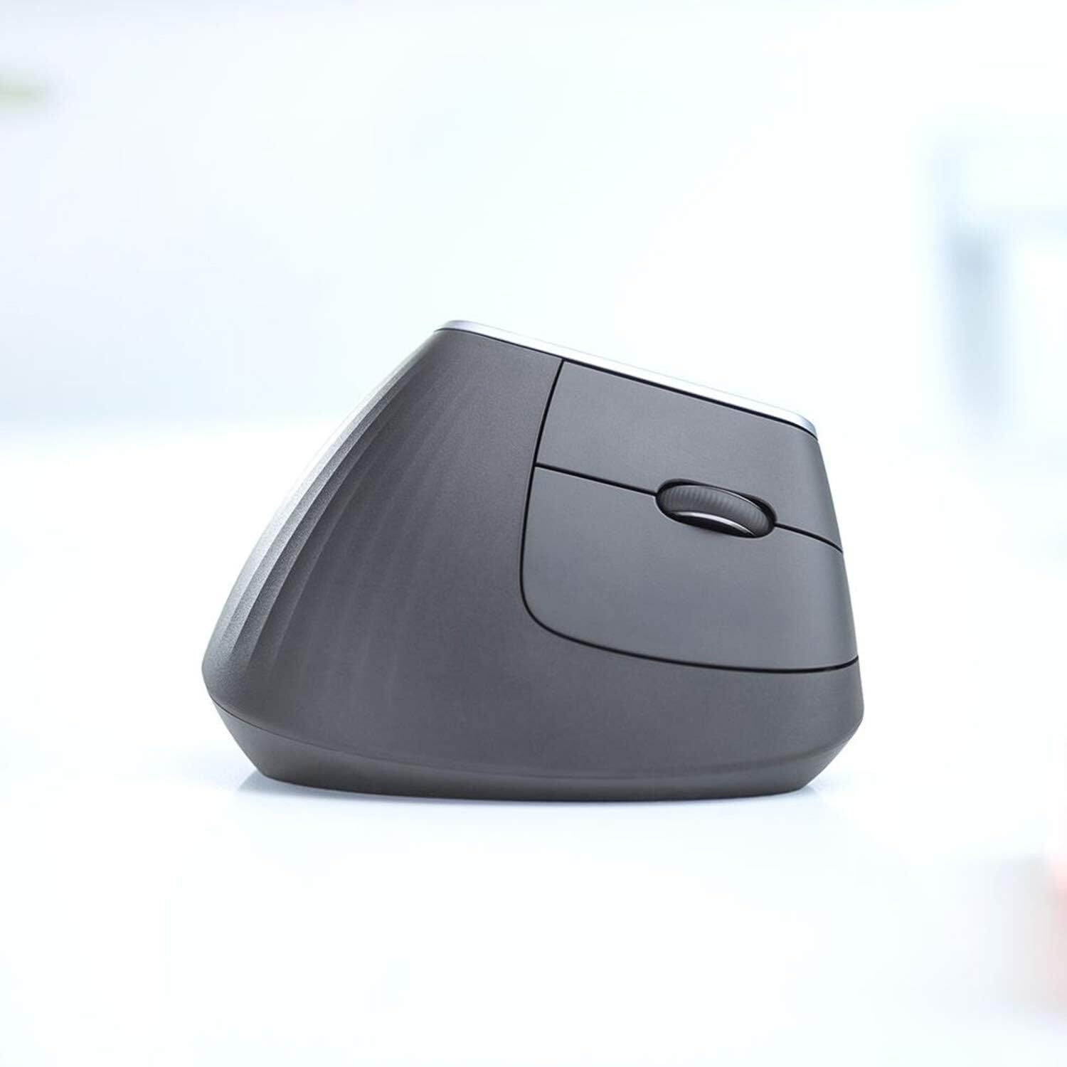 Logitech 910-005447 Black MX Vertical Ergonomic Wireless Mouse (Open Box)