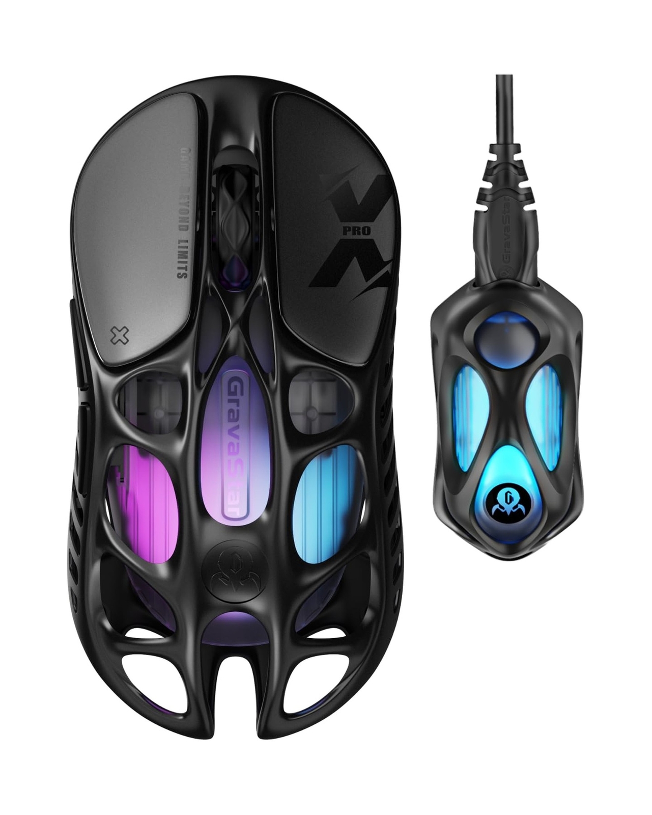 GravaStar Mercury X Pro Wireless Gaming Mouse, Come with 8K Dongle – 32,00