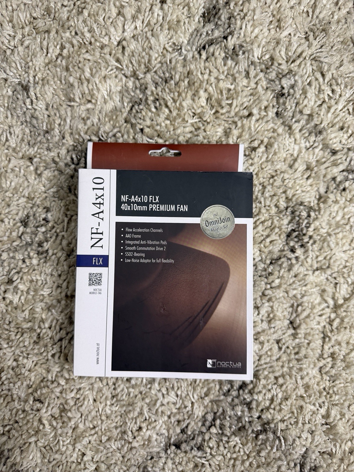 NIB Noctua NF-A4x10 FLX Premium-Quality Quiet 40mm Fan - NEW IN BOX