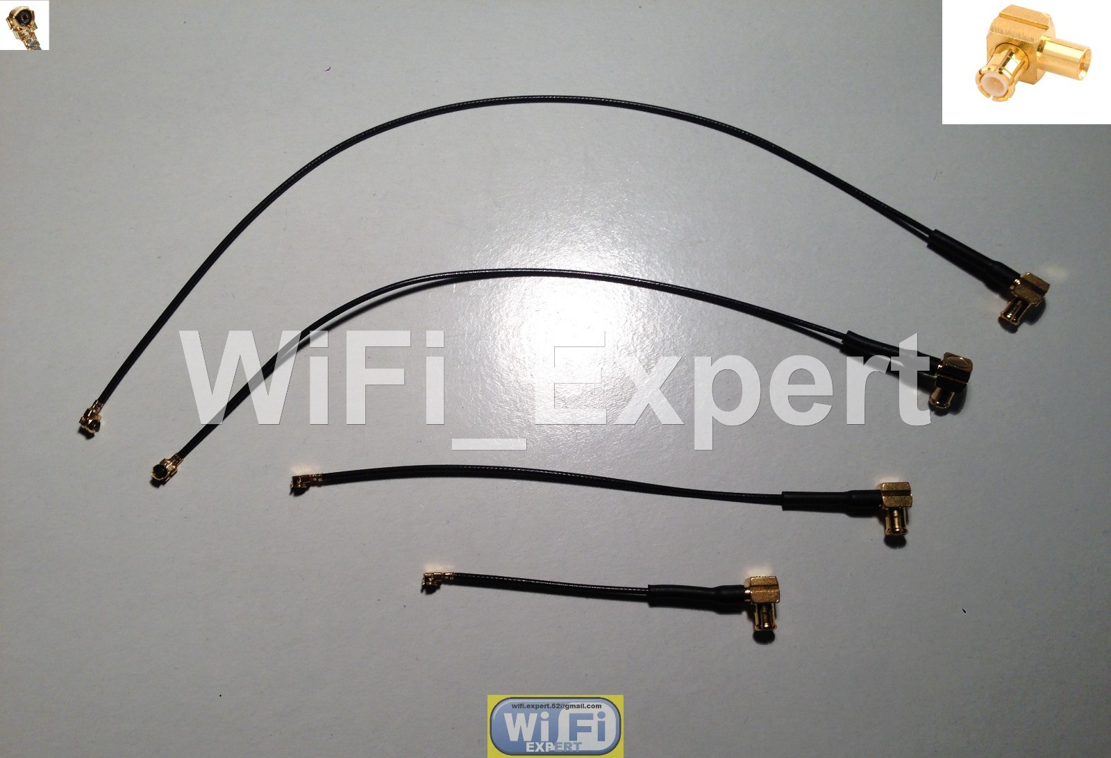 2-8inch 1.13 U.FL MCX Male Right Angle IPX Pigtail Cable WIFI Wireless USA