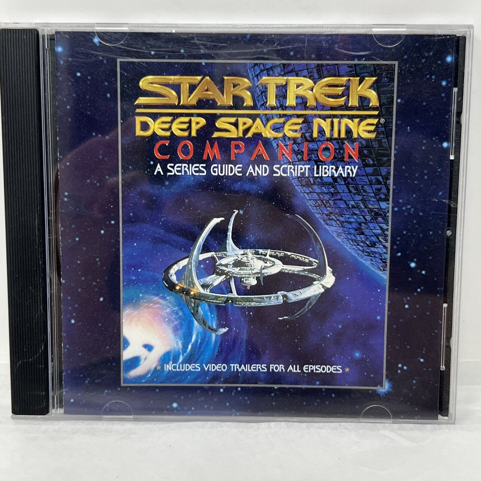 Star Trek Deep Space Nine Companion (WIN/MAC CD-ROM) Jewel Case PC - VERY RARE