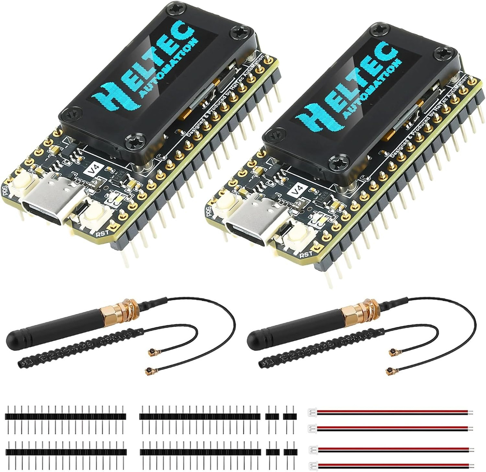 ESP32 LoRa V4 Development Board 863-928 MHz 16MB Flash WiFi Bluetooth GPS Solar