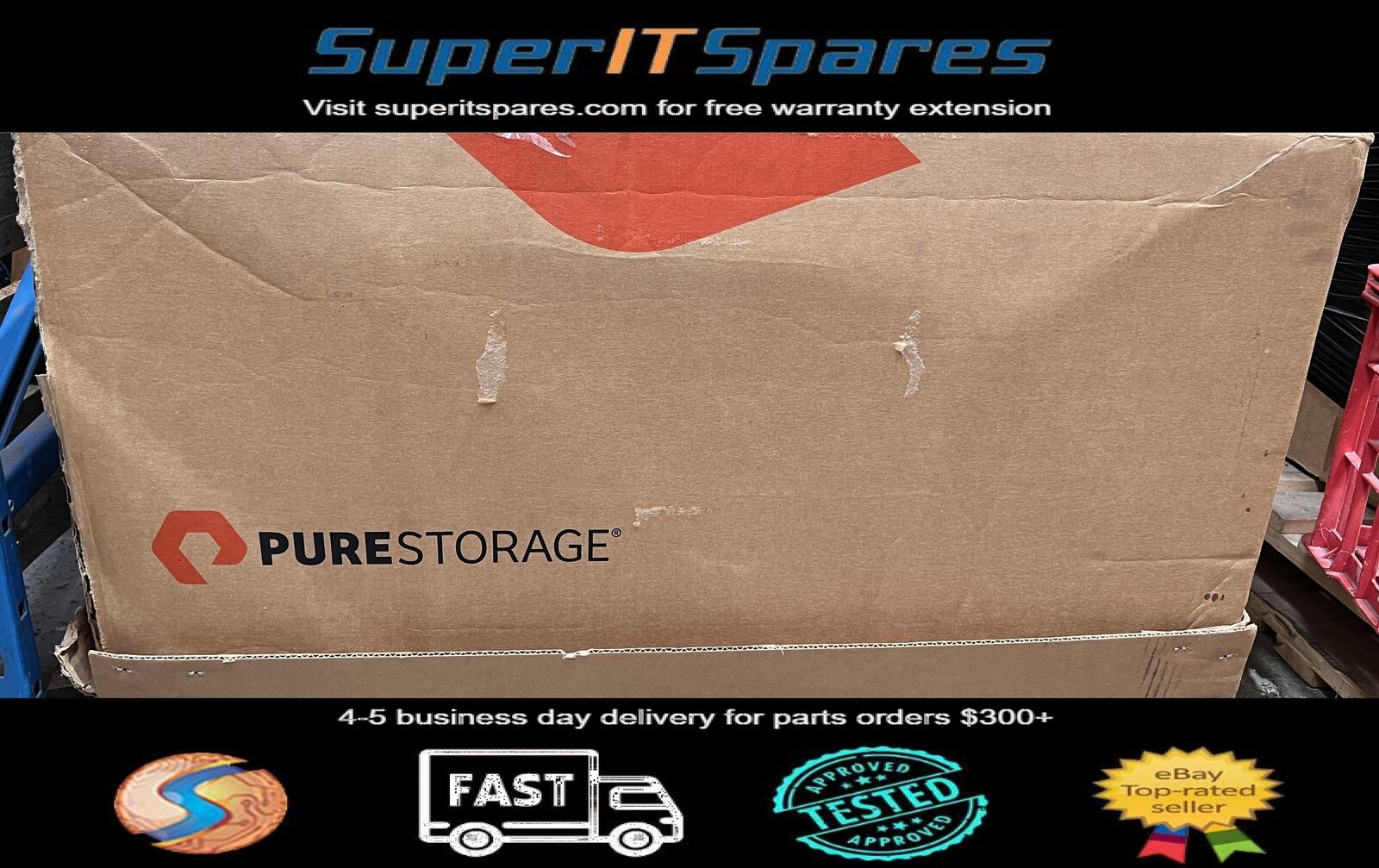 New Pure Storage FlashArray M20 R2 Disk Array w/10x 1.92TB SSD and 10x 1TB SSD N