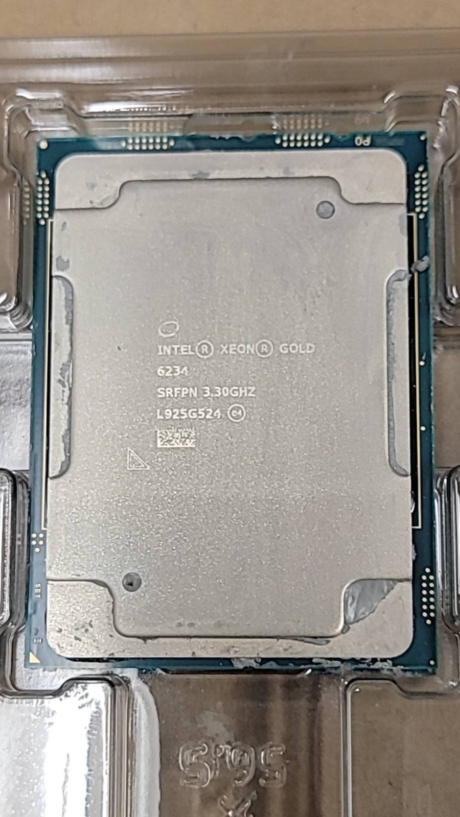 Intel SRFPN Xeon Gold 6234 3.3GHz 8-Core LGA3647 CPU Processor 