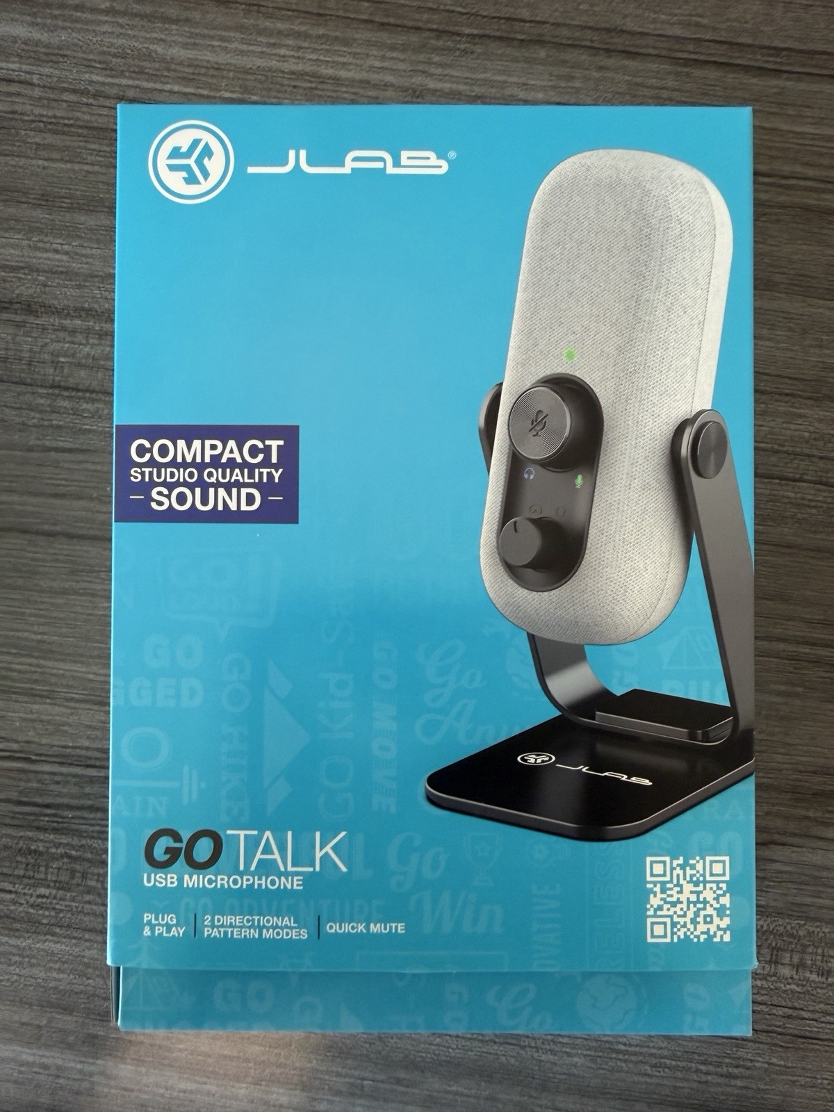 Jlab Audio MTALKGO2RWHT4 Go Talk USB Microphone White
