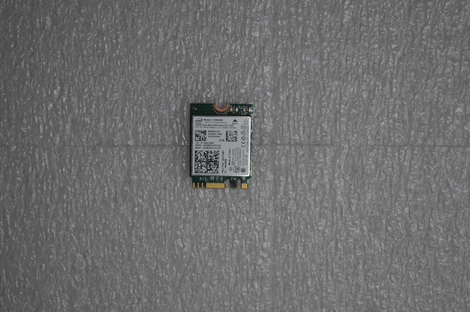 LENOVO  WIRELESS, CMB,IN,3165 AC USED 00JT497