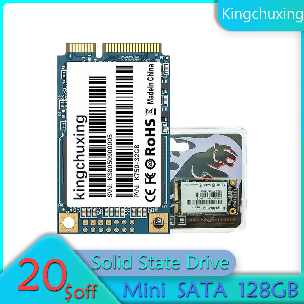 Kingchuxing 128GB 256GB 512GB 1TB mSATA III SSD Internal Solid State Hard Drives