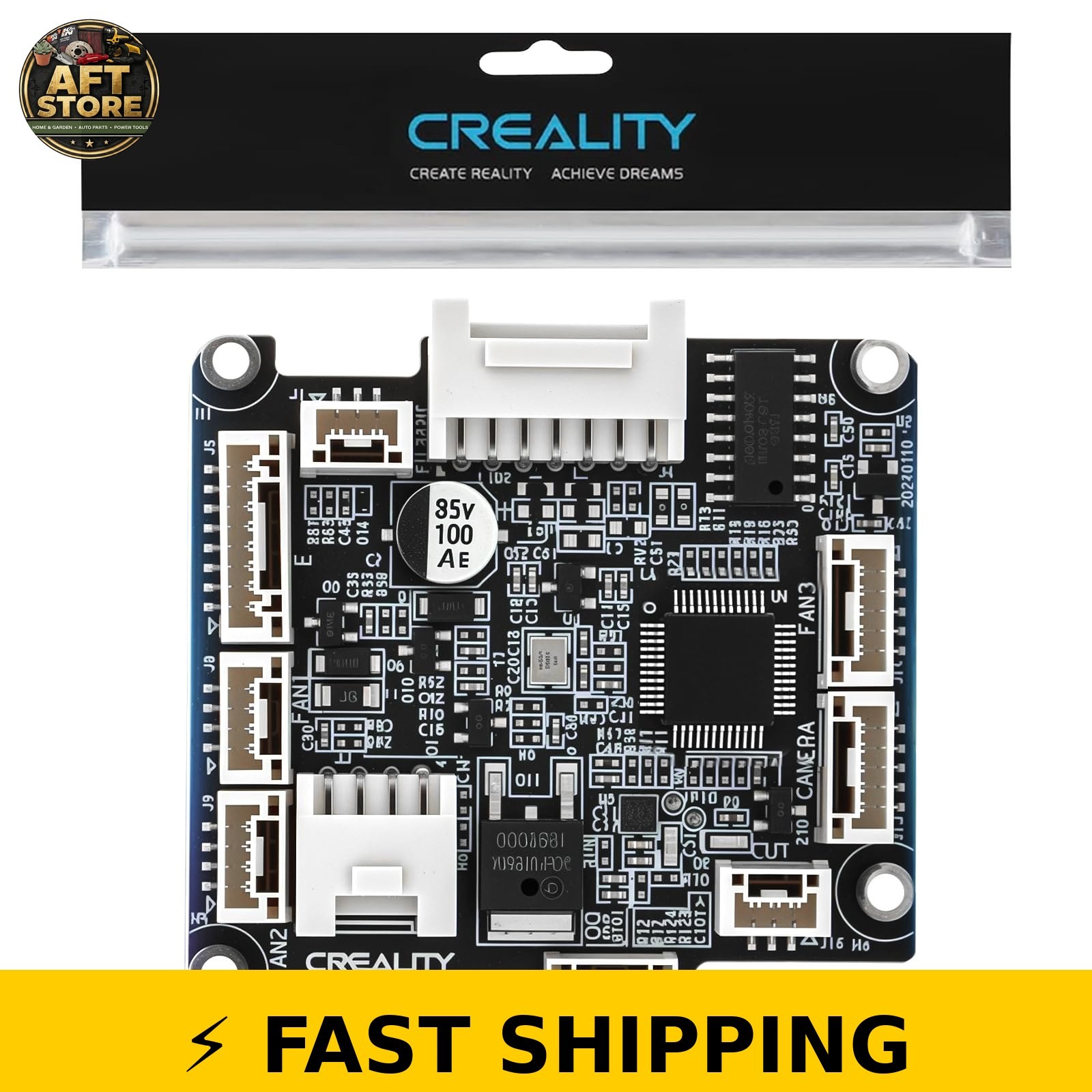 Creality K2 Pro PCB Board - Hotend Adapter Plate for 3D Printer