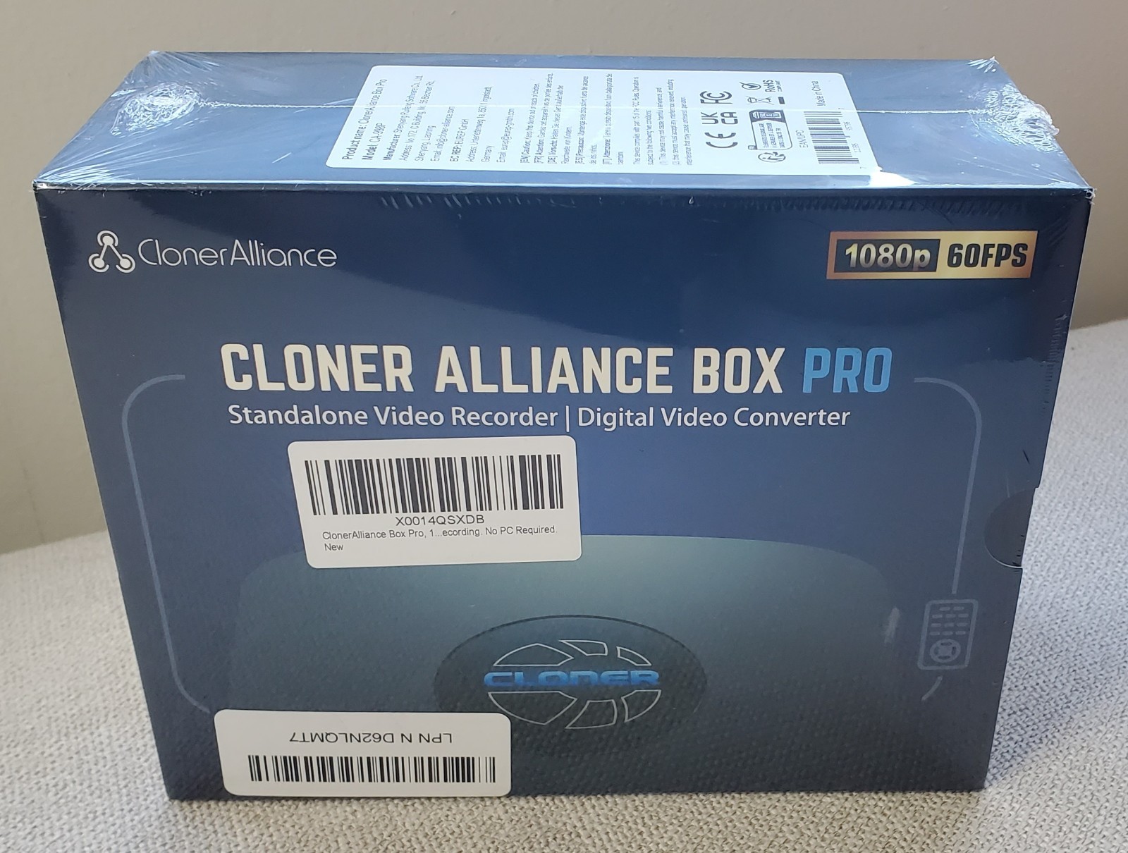 Cloneralliance Pro CA-998P 1080P Capture HDMI Video Capture Box BRAND NEW