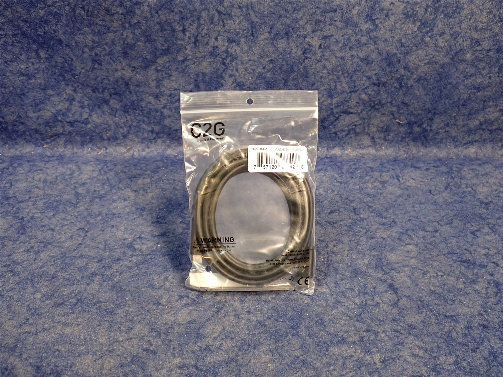 NEW C2G 28842 6ft (1.8m) Thunderbolt 3 Data Transfer Cable 20Gbps (BN107)