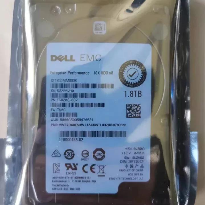 EMC 005053142 005053143 1.8TB SAS 2.5in Unity 300 400 500 Hard Drive