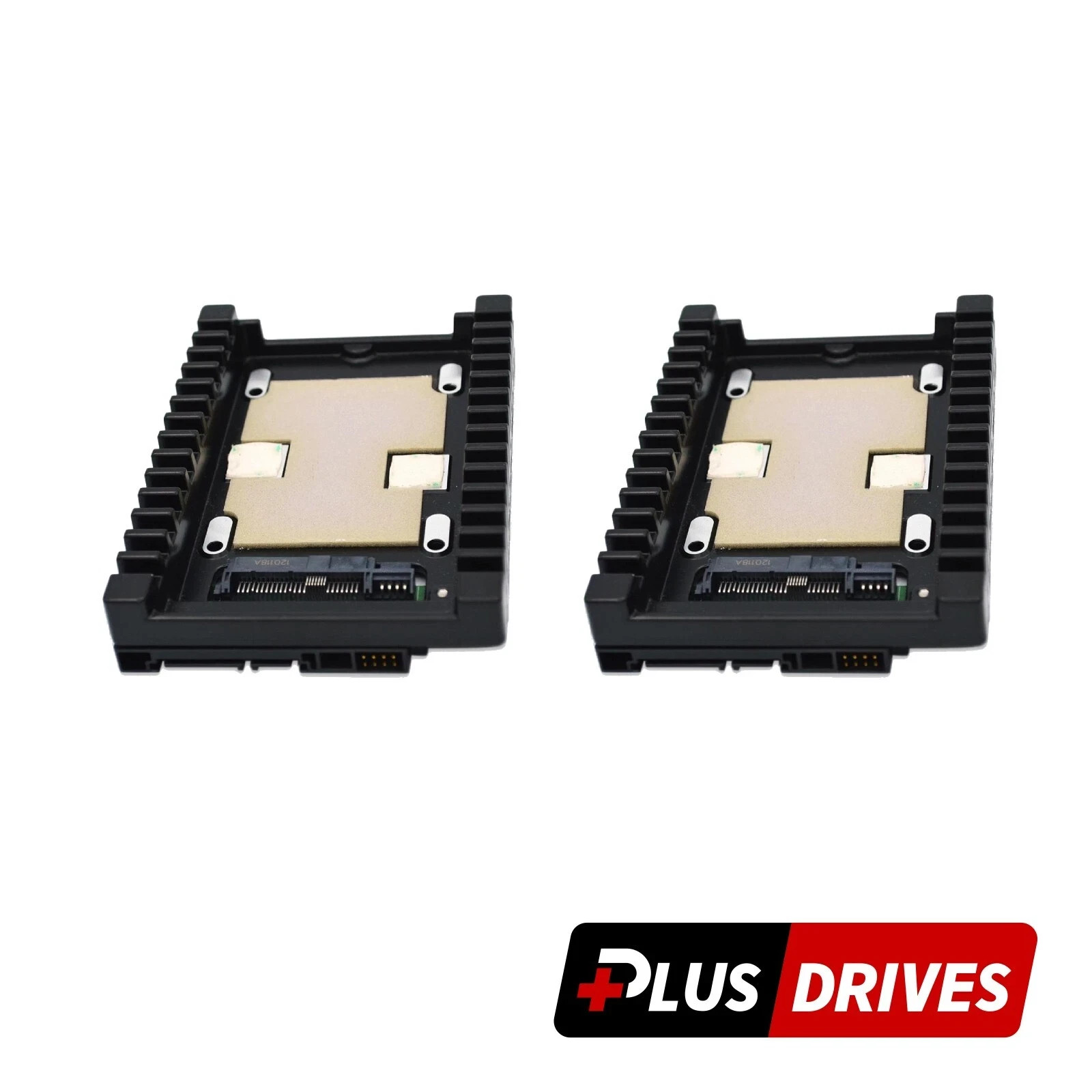 Lot of 2 WD SATA IcePack 2.5in to 3.5in Server Hard Drive Caddy SATA SSD Adapter