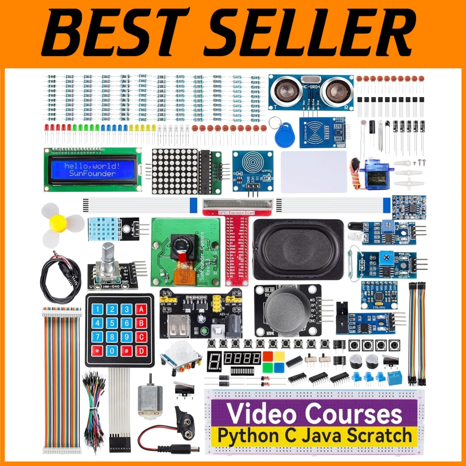 Raphael Ultimate Starter Kit for Raspberry Pi 5 4*"
