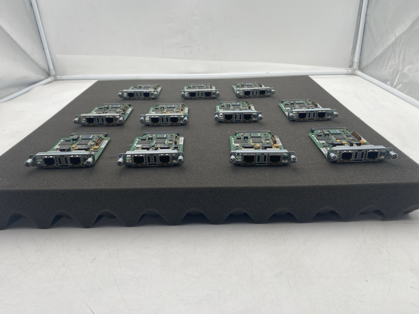 Lot of 11 Cisco WIC2-2MFT-T1/E1 2 Port Multiflex Trunk Voice/WAN Card Module