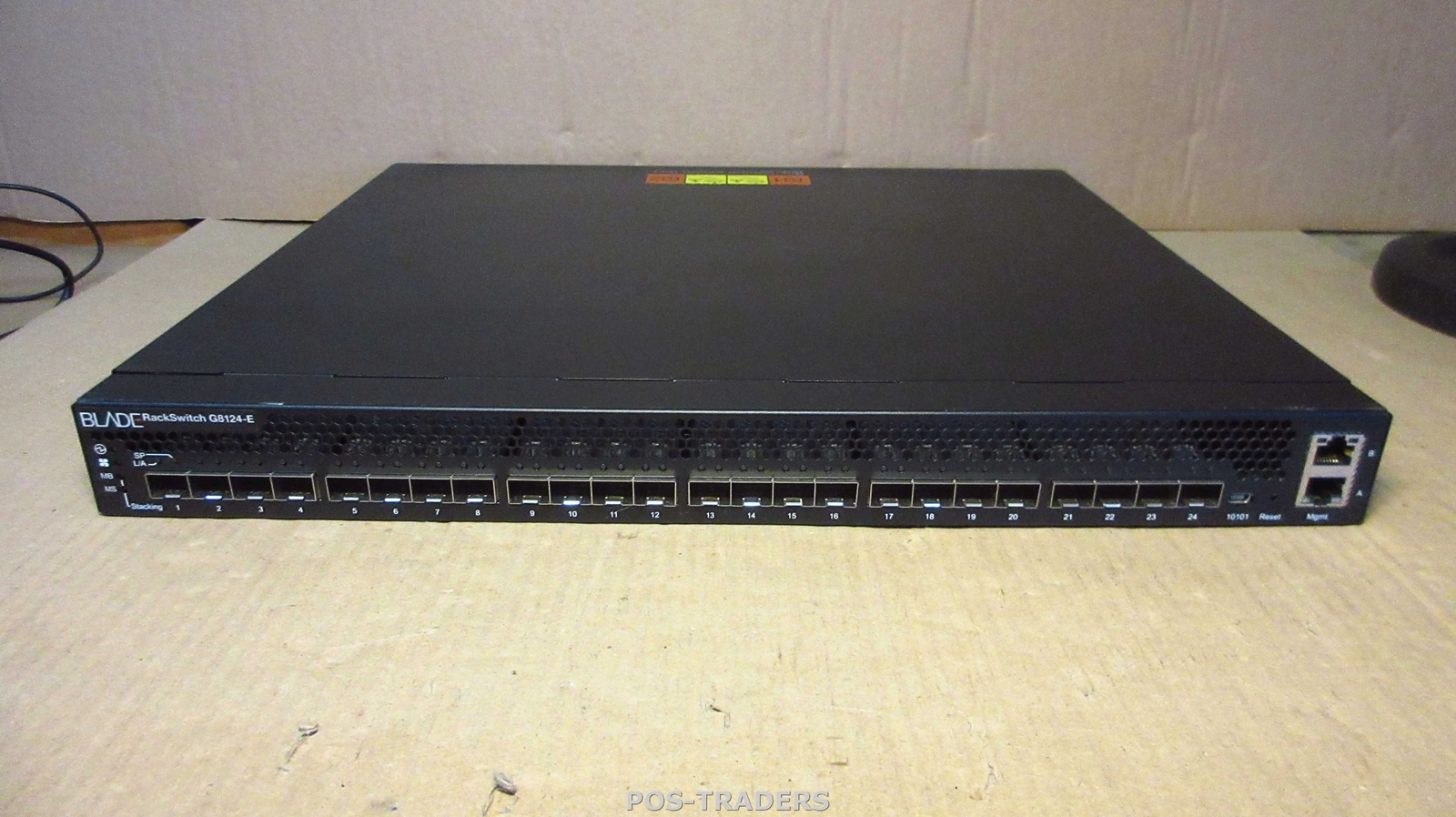 IBM Blade RackSwitch G8124-E 24x 1/10GbE SFP+ Port Network Switch 7309-HC6