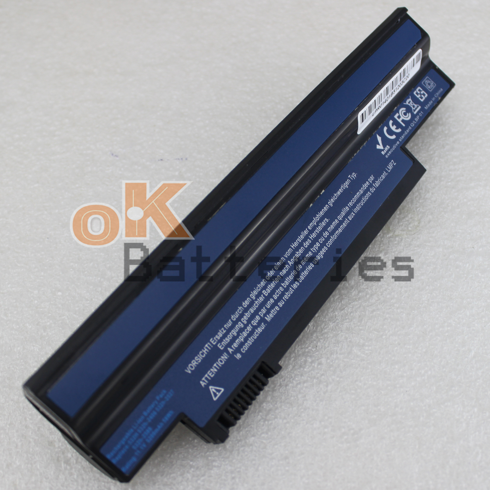 5200mah Battery Fit Acer Aspire one UM09H31 UM09H36 UM09H41 AO532h Series