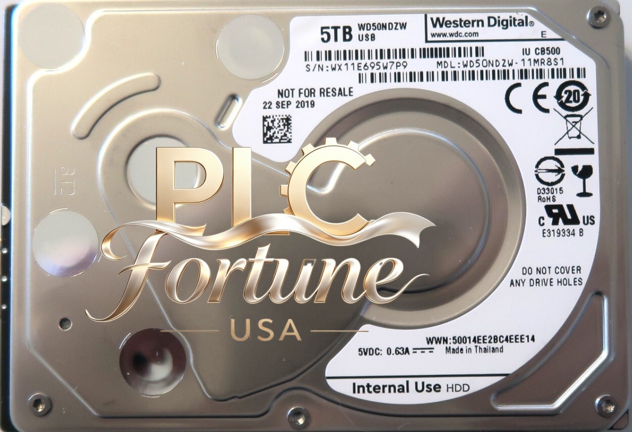 Used Western Digital WD50NDZW-11MR8S1 5TB 2.5"USB 3.0 Portable External HDD