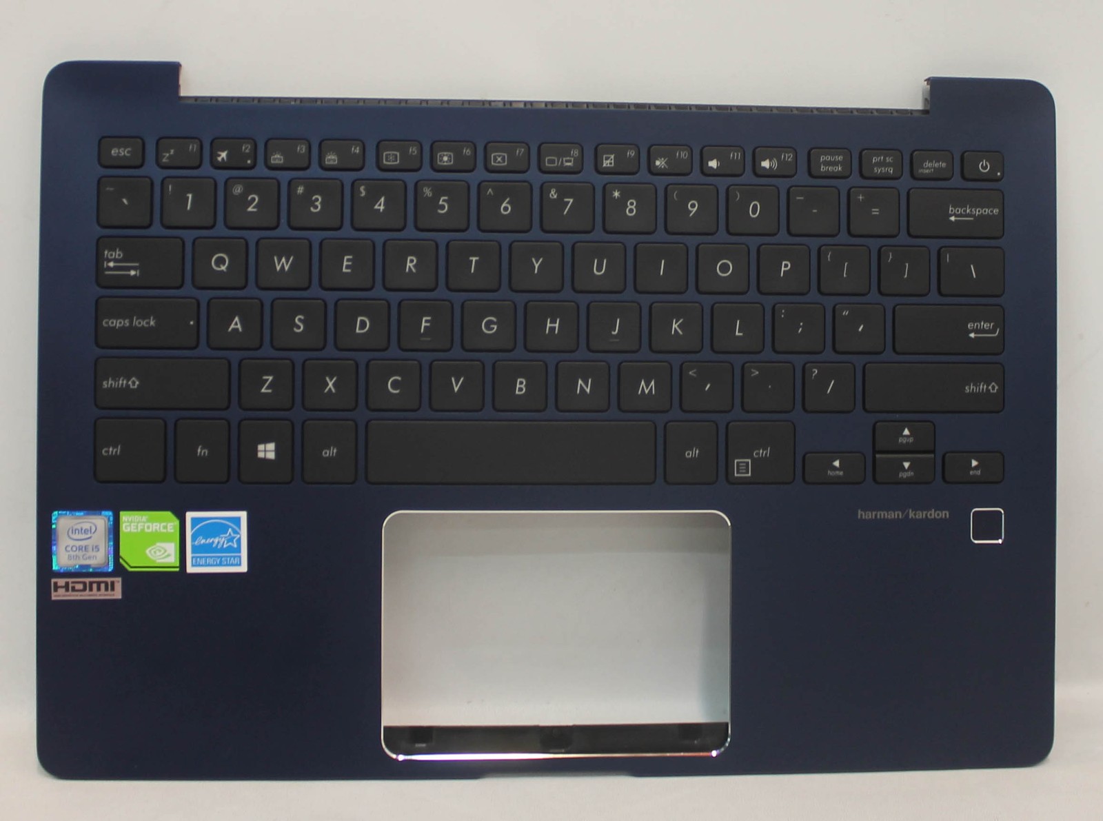 90NB0GZ1-R31US0 ASUS PALMREST TOP COVER BLUE ZENBOOK UX331UA-1A SERIES "GRADE A"