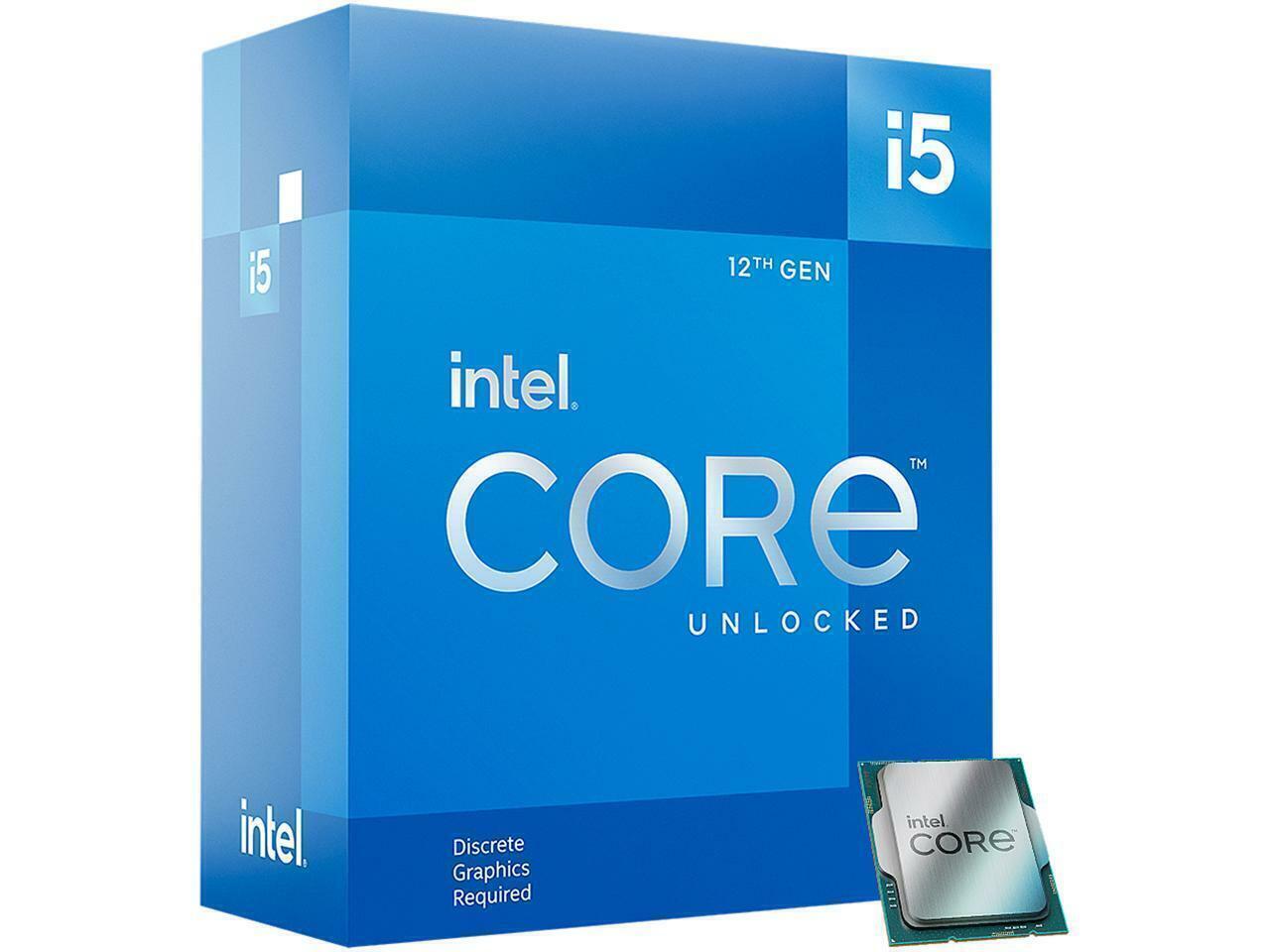 **NEW** Intel Core i5-12600KF Processor 10 Cores up to 4.9 GHz Unlocked LGA1700