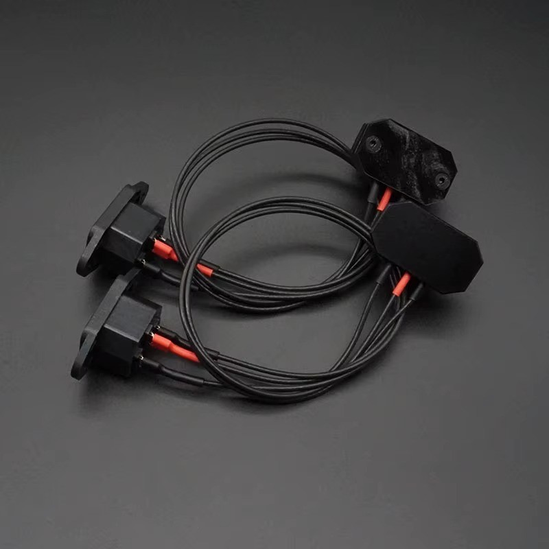 90-Degree Elbow Power Extension Cable ATX PSU Tinned Wire 25-50cm