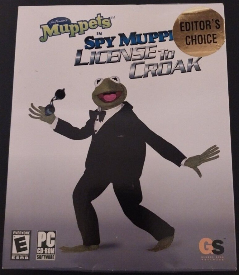 NEW Jim Henson's Muppets in Spy Muppets: License to Croak (PC GAME 2003) SEALED