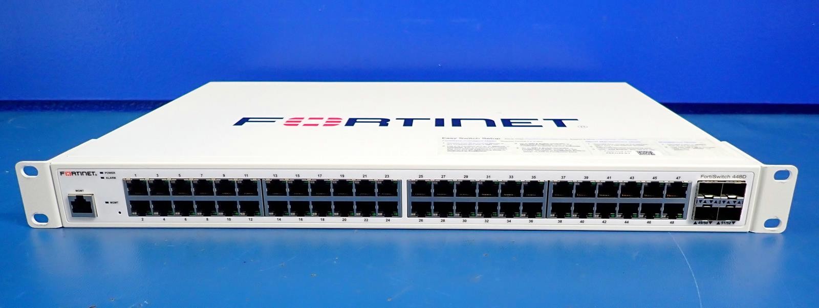 FORTINET FORTISWITCH 448D 48xRJ45 4xSFP+  Ethernet Switch | FS-448D P16667-02-05