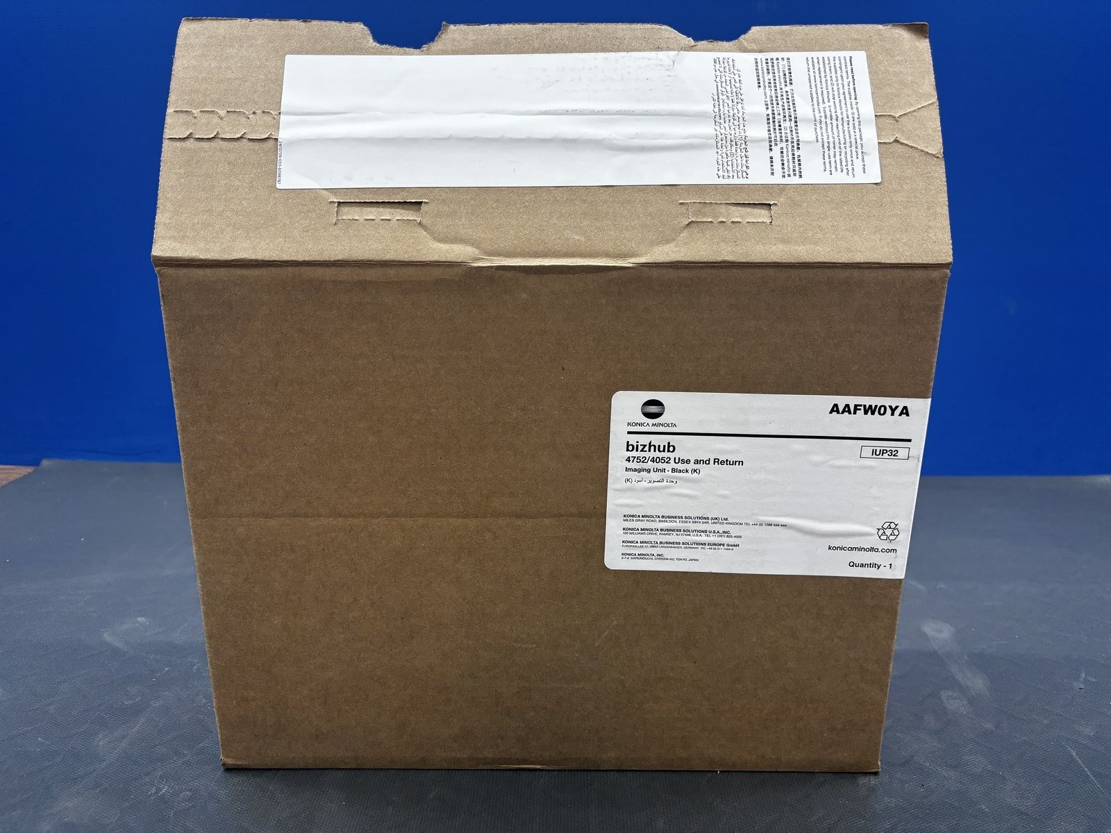 KONICA MINOLTA IUP-32 (AAFW0Y0, AAFW0YA) BLACK DRUM UNIT NEW **