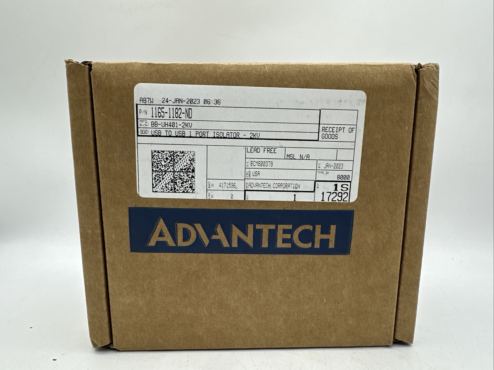 Advantech BB-UH401-2KV USB TO USB 1 PORT ISOLATOR - 2KV NEW