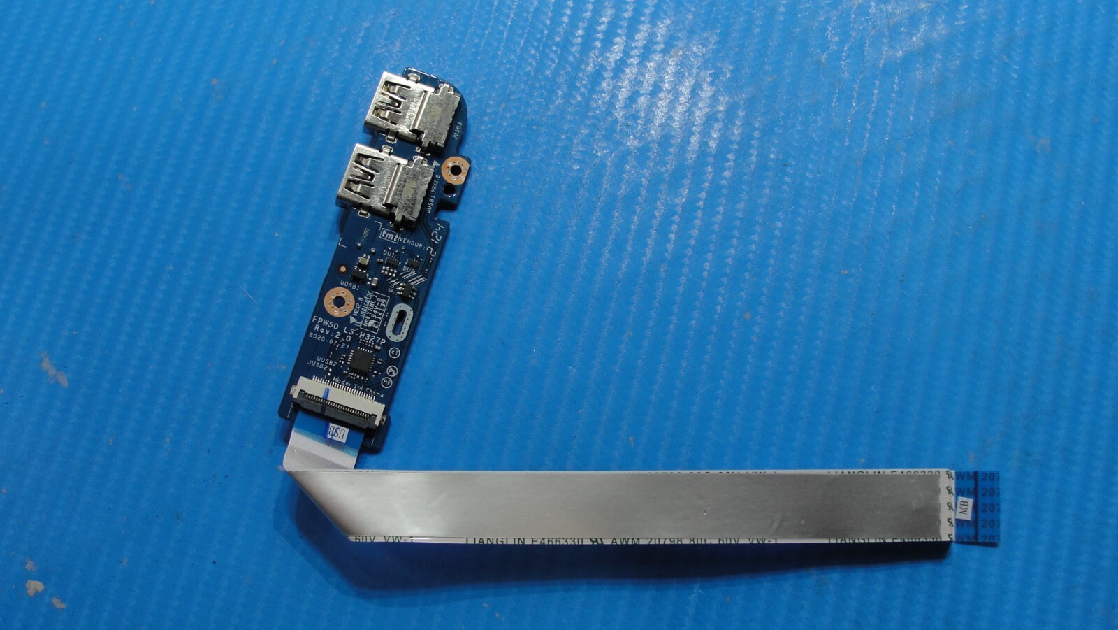 HP 15t-dw300 15.6" Genuine Laptop Dual USB Port Board w/Cable LS-H327P