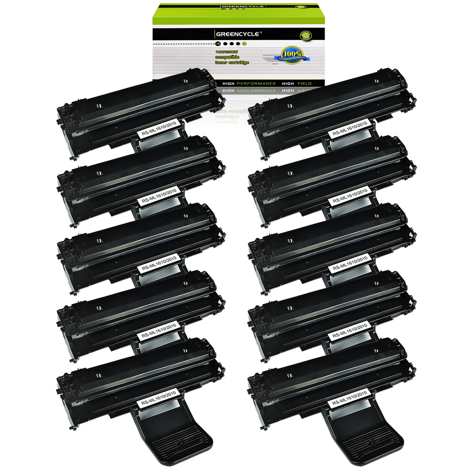 10PK SCX-4521D3 Toner Cartridge Compatible for Samsung SCX-4521 SCX-4321 Printer
