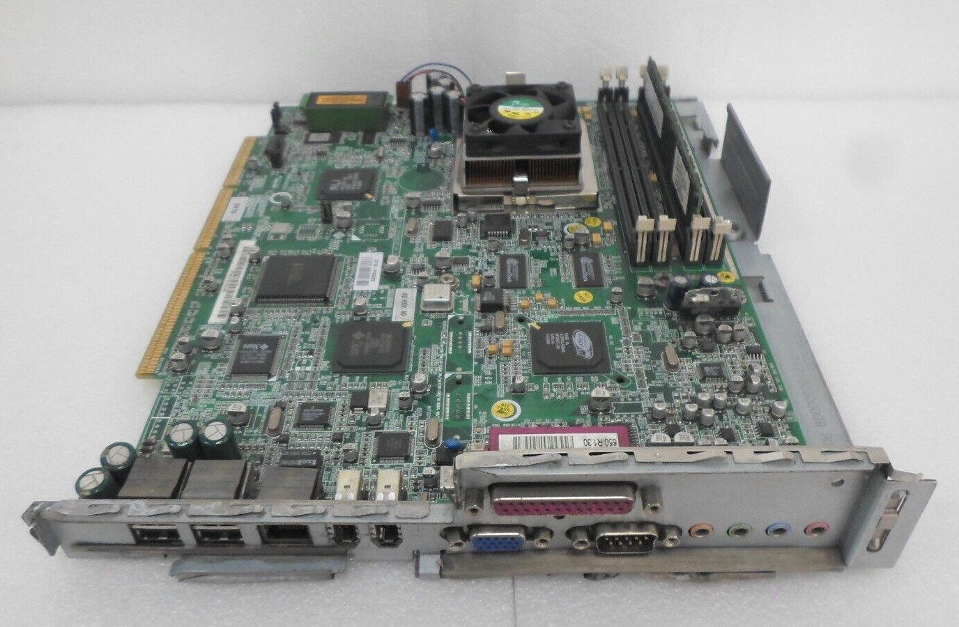 SUN 375-3152-03 REV.01 MB W/ SME1532 CPU, HEATSINK, FAN & 512MB MEMORY