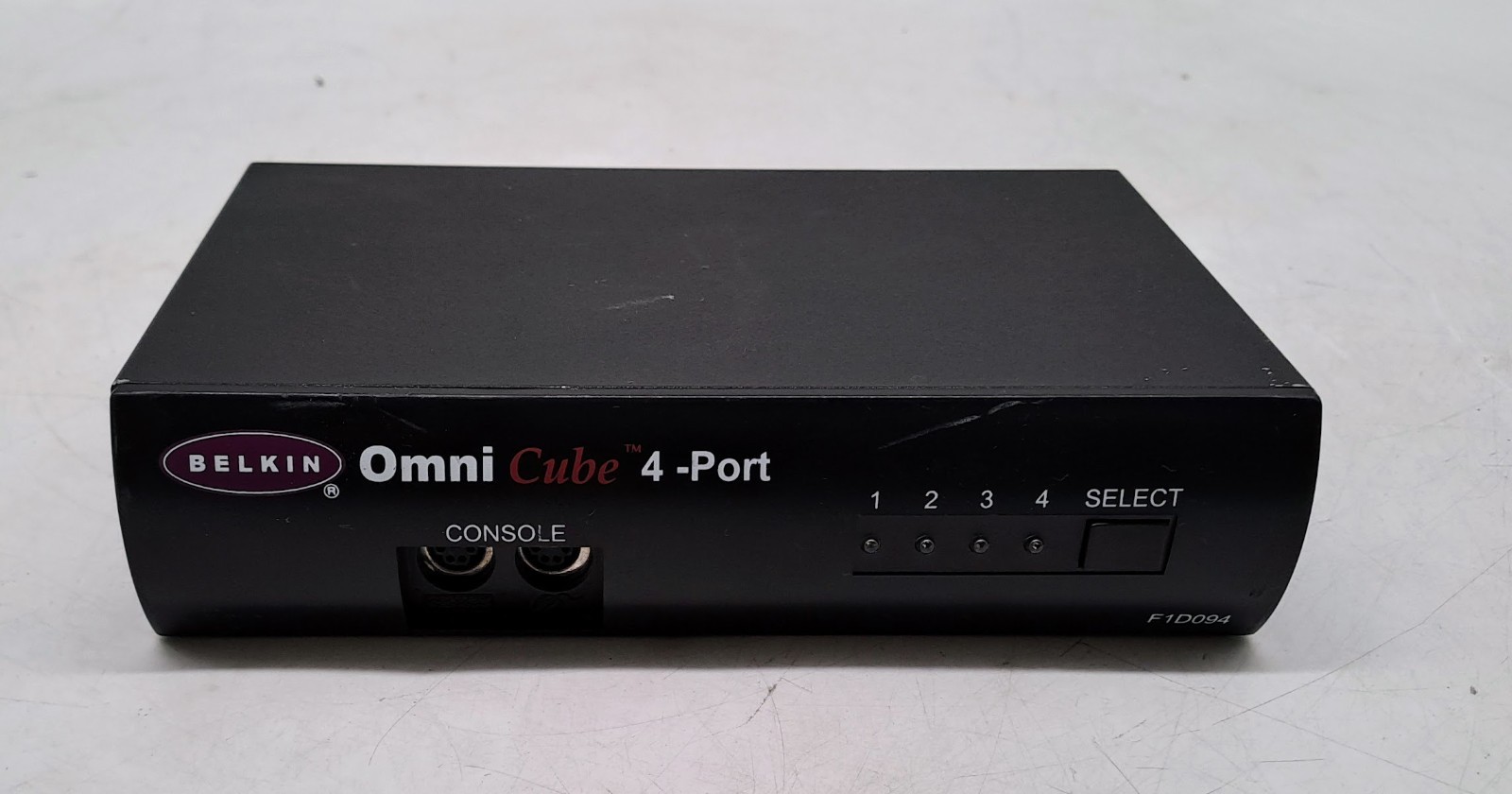BELKIN Omni Cube 4-Port External KVM Switch, F1D094 - No Power Supply