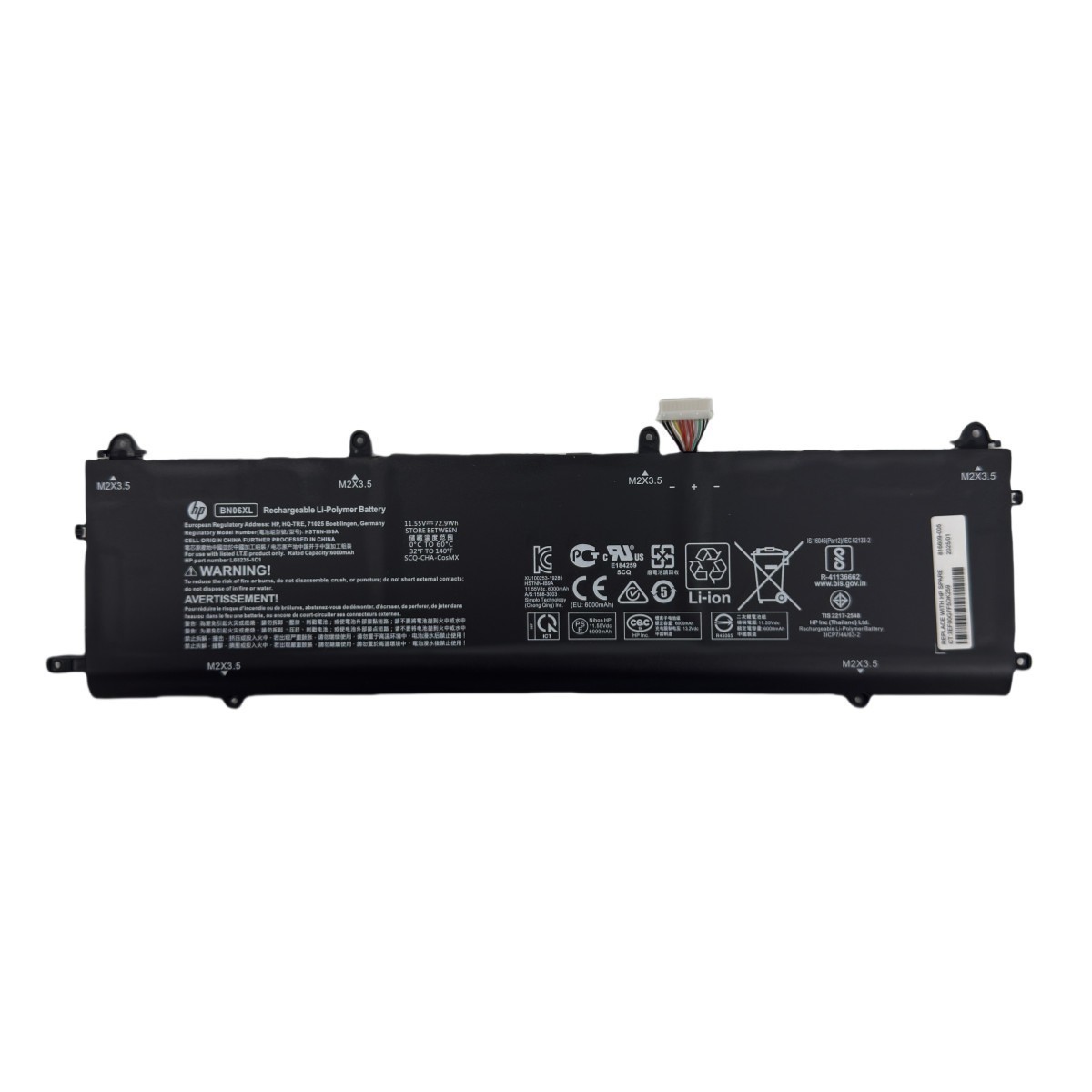 Genuine 72.9WH BN06XL Battery For HP Spectre X360 15-EB BN06072XL L68299-005 USA
